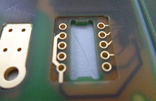 Buried Pad Printed Board